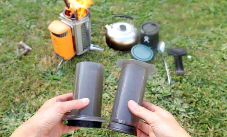 Aeropress camp coffee