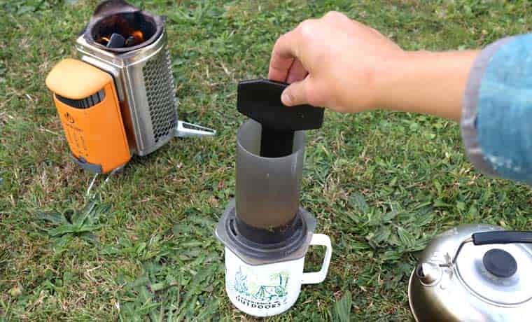 Aeropress camp coffee
