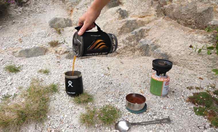 Jetboil camp coffee