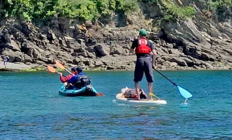 SUP vs Kayak