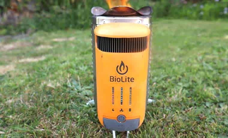 Biolite Stove control panel