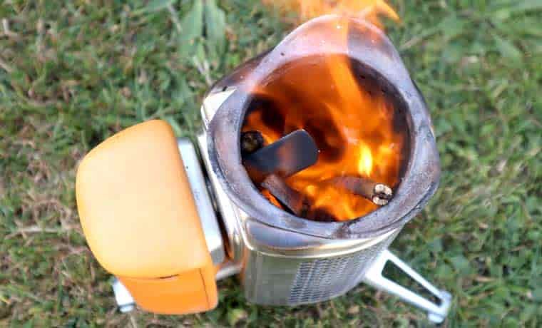 Stove burn chamber