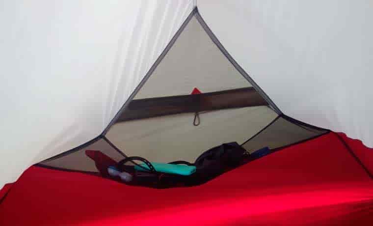 Tent pockets