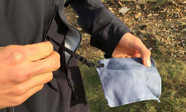 Jacket hand pocket