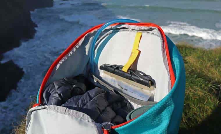 BAckpack hydration sleeve