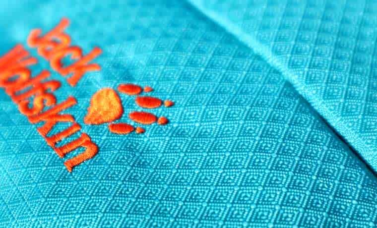 Backpack fabric close up