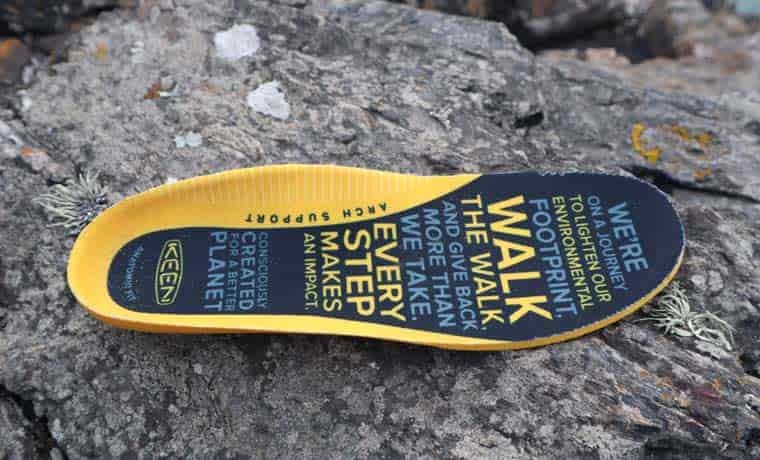 Hiking boot inner sole