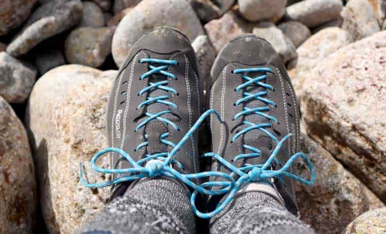 Laces of shoes