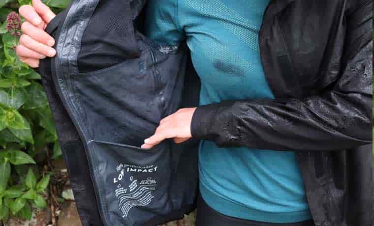 Internal jacket pocket