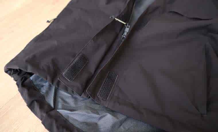 Jacket zip