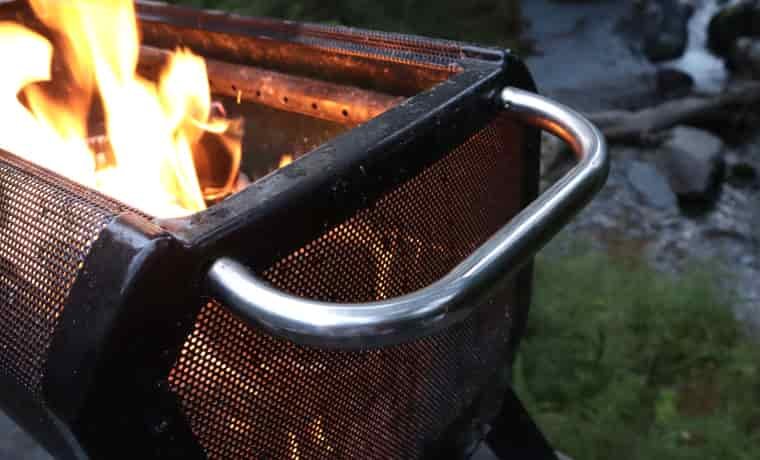 Firepit carry handle