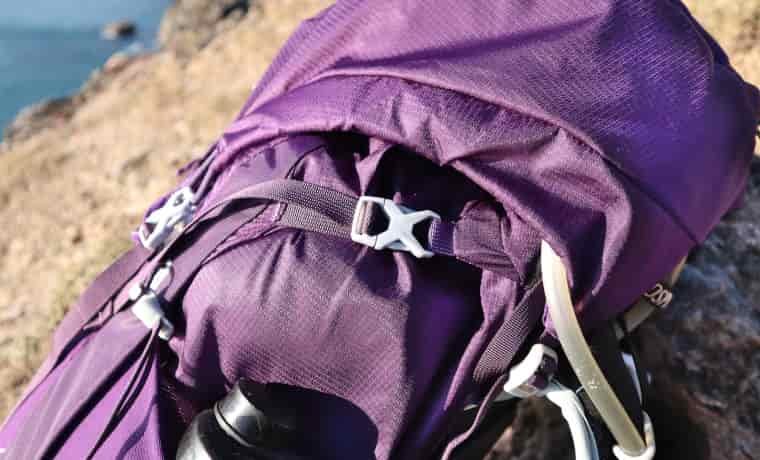 backpack compression straps