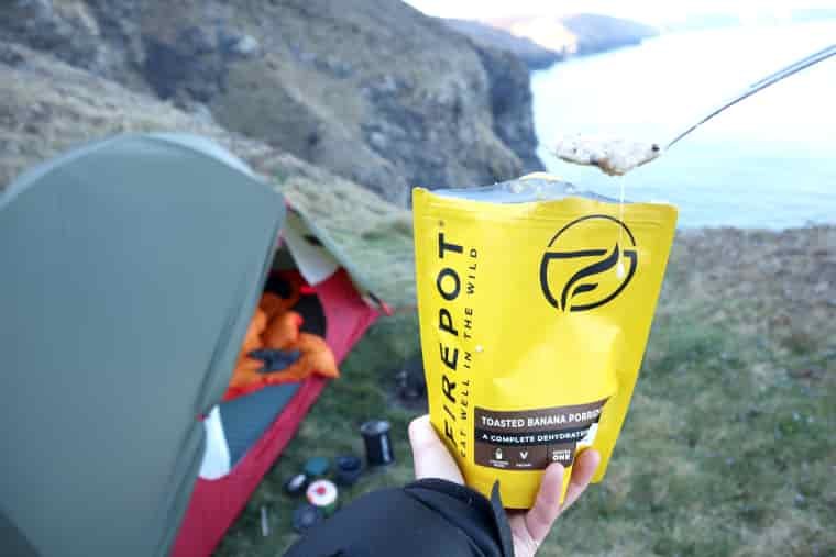 Firepot backpcking meal