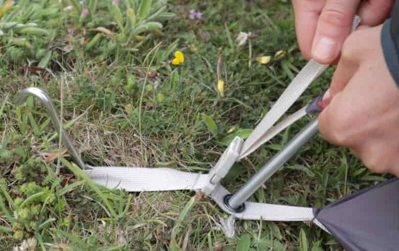 Tent Stake outs