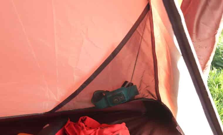Tent pocket