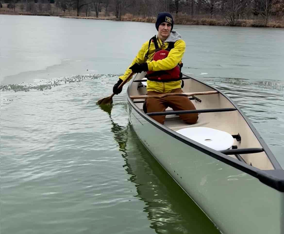 Canoeing J-stroke 4