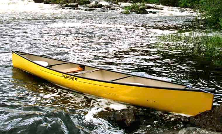 Clipper Canoe on river
