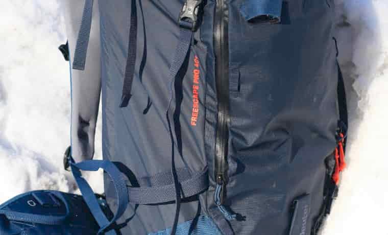 Backpack front pocket