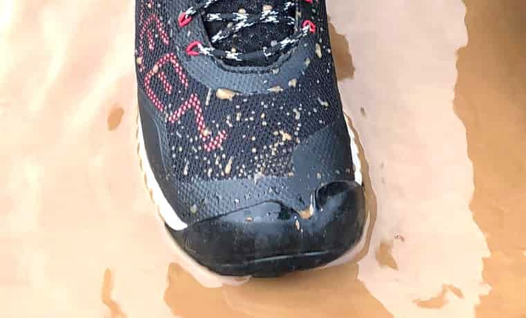 Toe of boots