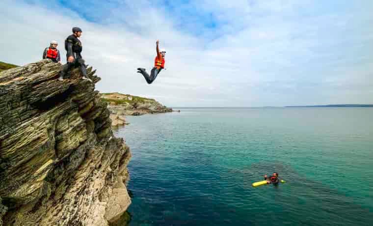 Cornwall Coasteering