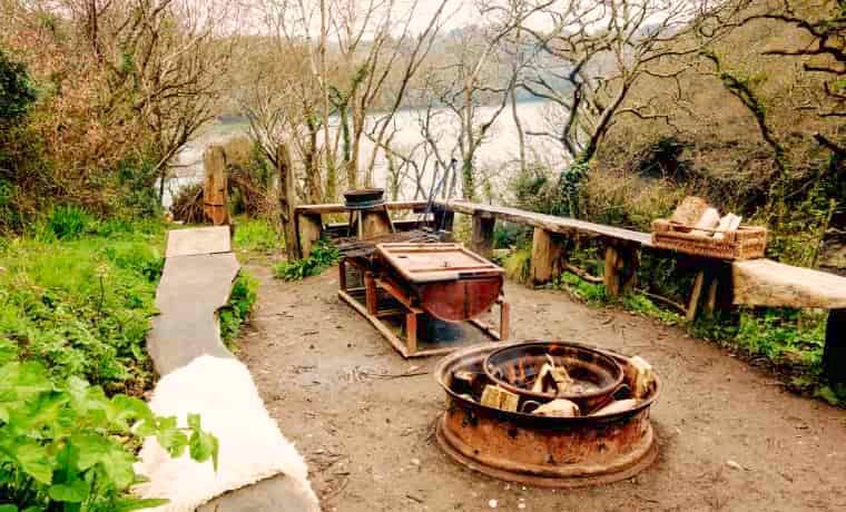 Fire pit at 7th rise