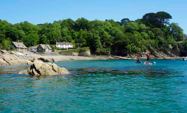 Helford river paddling