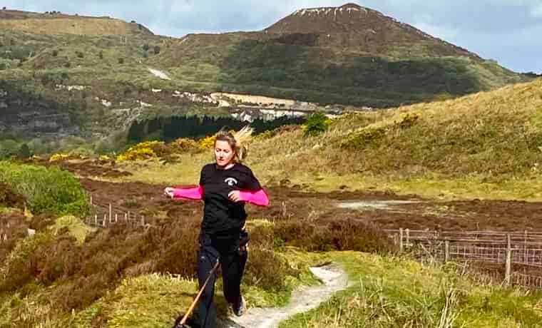 Running in the hills
