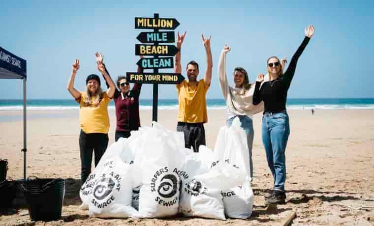 Beach clean
