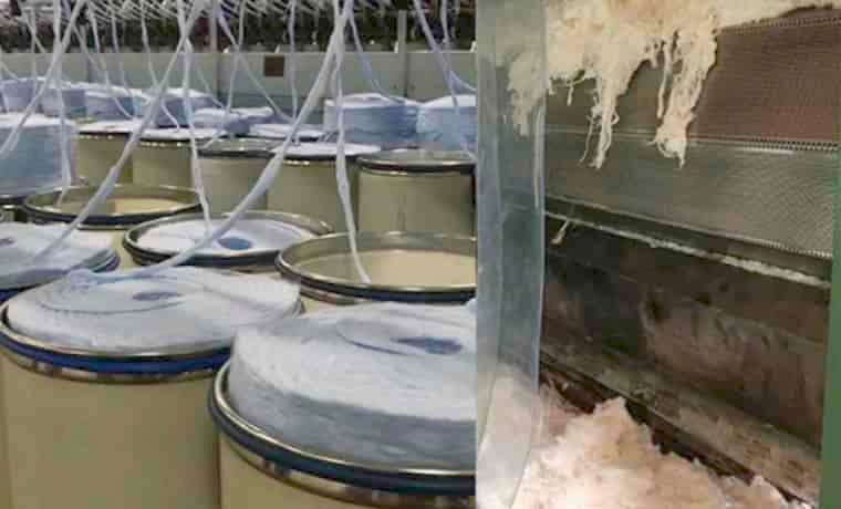 Bamboo fibre production