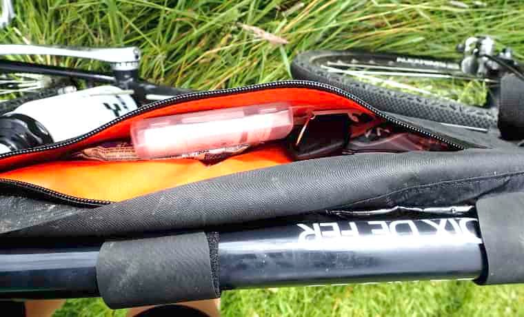 Frame bag pocket