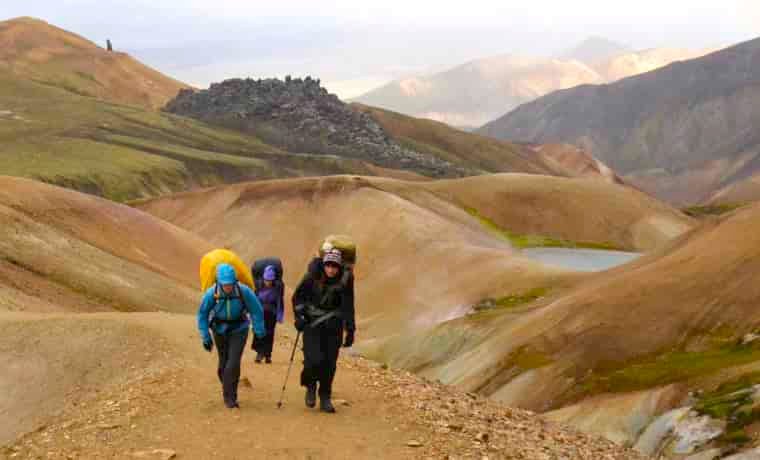 Group of trekkers