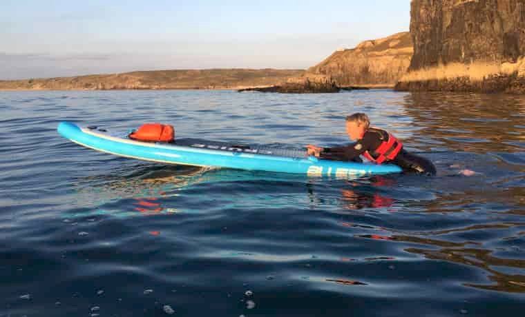 Getting on a SUP