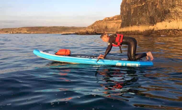 Getting on a SUP