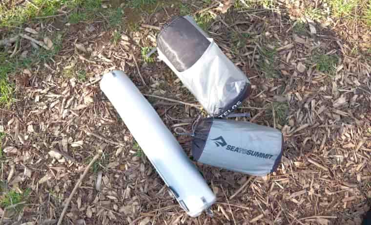 Tent in bags