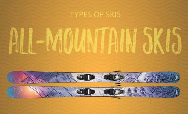 All mountain skis