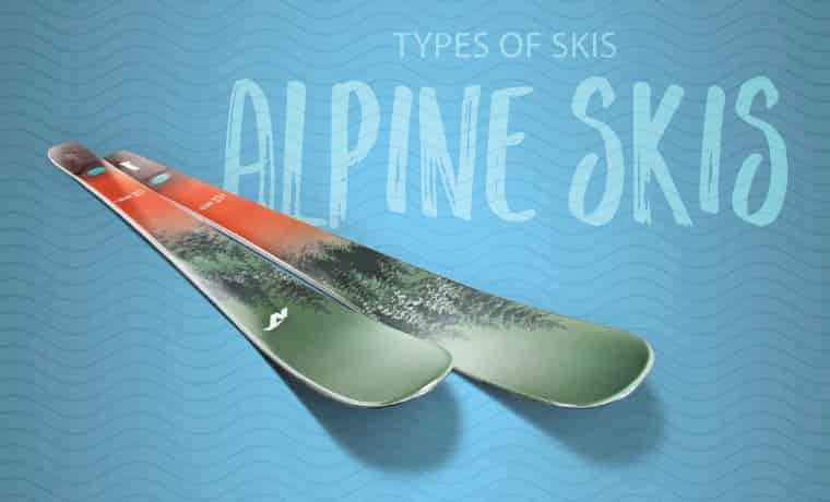 Alpine skis