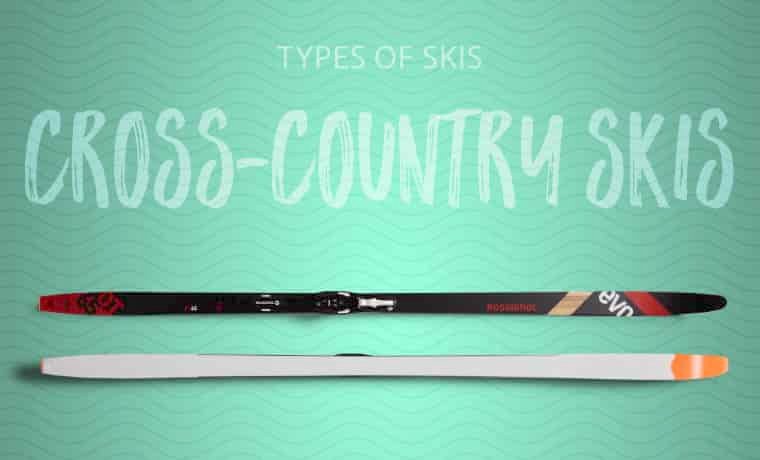 Cross-country skis