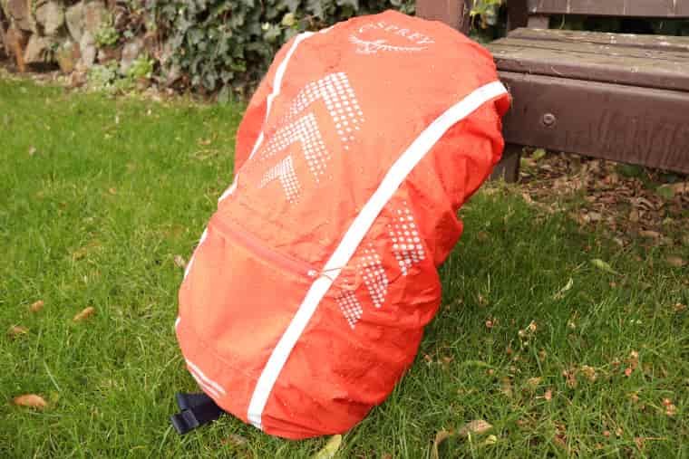 Osprey waterproof cover for backpack