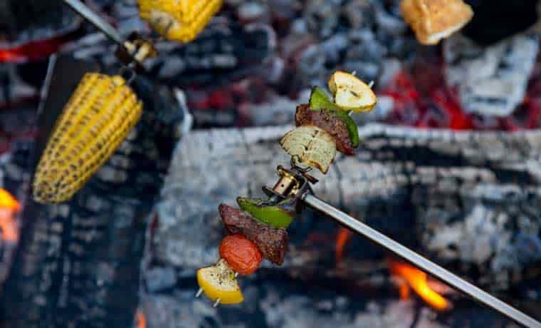 Roasting-over-the-fire