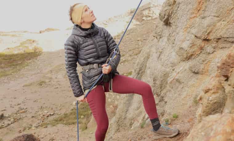 Catching a fall when belaying