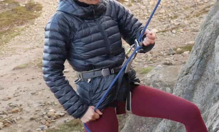 Lowering a climber with a grigri