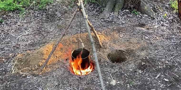 Dakota fire hole