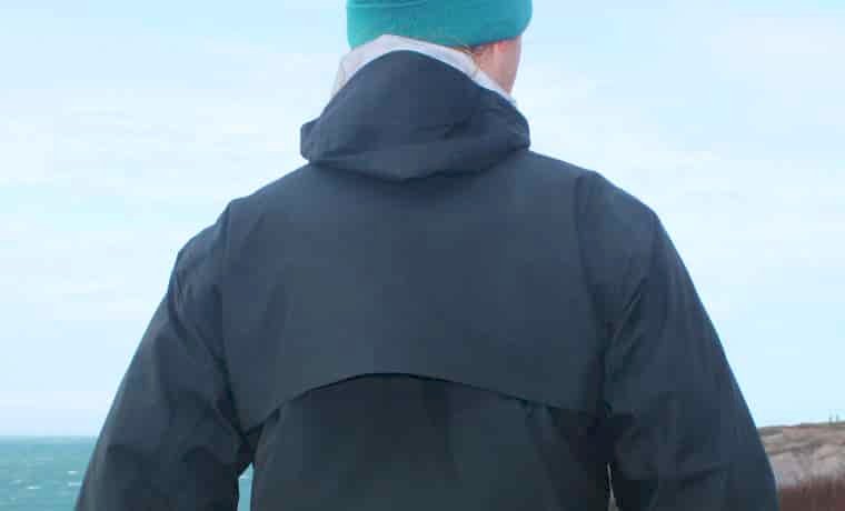 Back vent on jacket