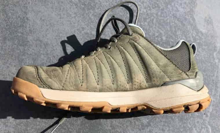 Side of shoe and midsolde
