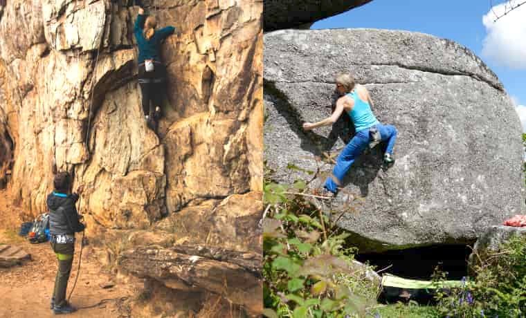 Climbing Vs Bouldering