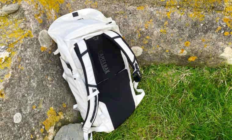 Backpack straps and back panel