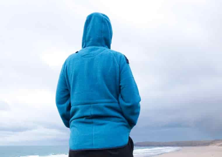 Back of person