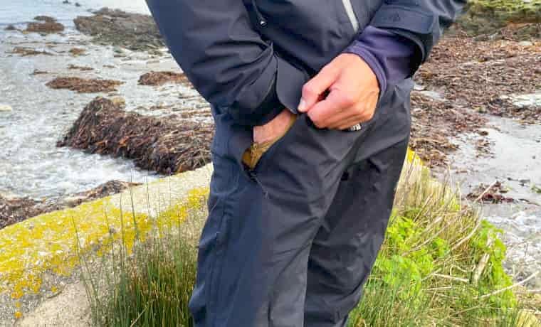 Man with hand in pocket