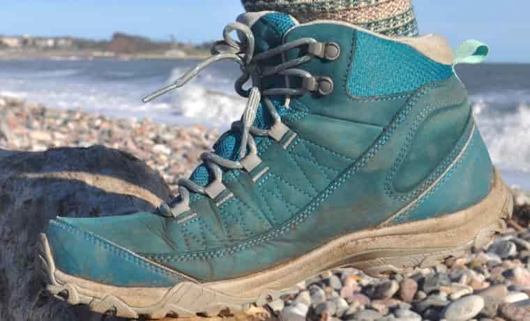 Hiking boot upper material
