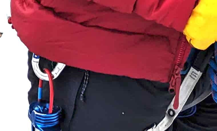 Jacket zip